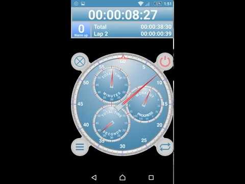 Analog Interval Stopwatch - hiit workout timer