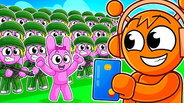 Spending $100,000 for the BIGGEST Army in Roblox!