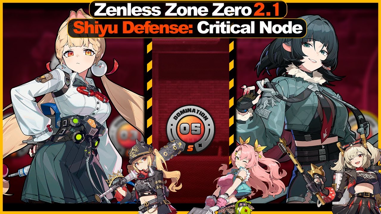 New Shiyu Defense: Critical Node 5 M0 Alice W/ Lucy & M0 Jane Doe W/ Burnice / ZZZ 2.1,5