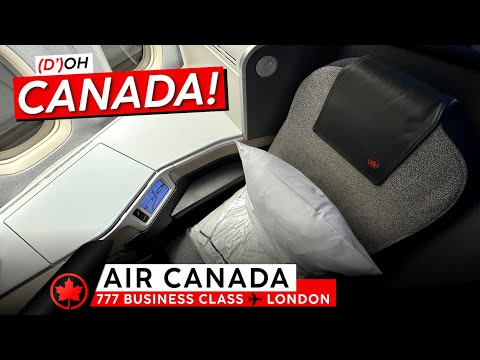 AIR CANADA 777 Business Class Trip Report【Toronto to London】Best in North America...?