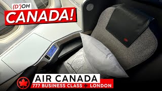 AIR CANADA 777 Business Class Trip Report 🇨🇦 Toronto to London 🇬🇧 Best in North America...? screenshot 3