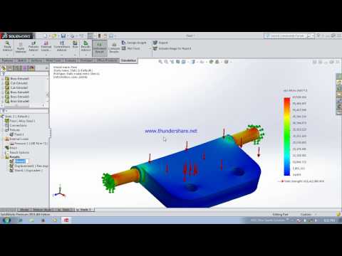 solidworks-finite-element-analysis-tutorial-static-analysis
