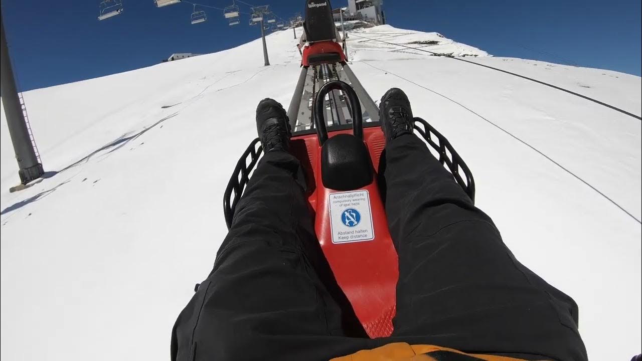 Toboggan (Alpine Coaster) at GLACIER 3000 Les Diablerets Switzerland