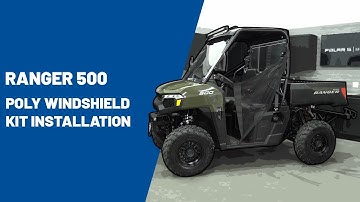 2026 RANGER 500 | Poly Windshield Kit Installation | Polaris Off Road Vehicles