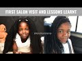 Story Time - First Salon Visit And Lessons Learnt  | 4C Tailbone Natural Hair On Under 10 Year Old