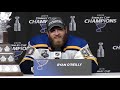 Stanley Cup Champions St. Louis Blues | Ryan O'Reilly earns Conn Smythe trophy