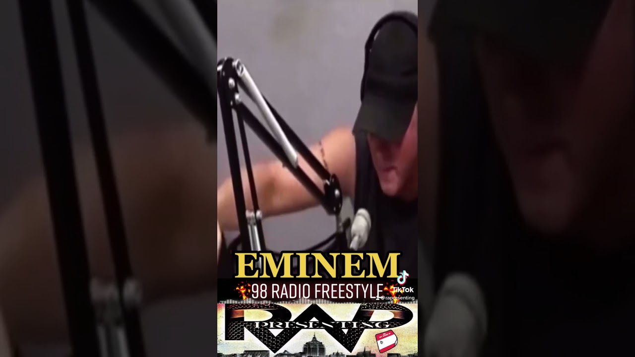 Eminem (Slim Shady) CLASSIC Radio Rap Freestyle 