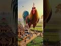When a Giant Rooster Guards a Peaceful Indian Village | #shorts | #ai | #microcitymagic