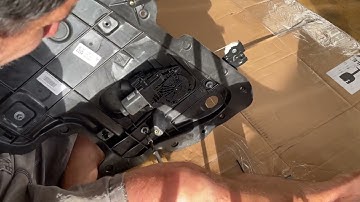 Tesla model 3 rear door window regulator cable