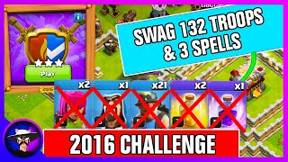 Easily 3 Star 2016 Challenge | How to Complete 10th Anniversary Challenge | Clash of Clans