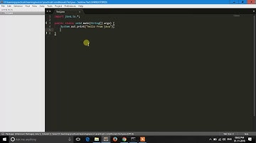 Add java snippet in sublime text 3 | How To