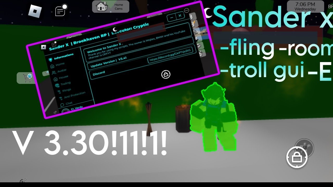 New! V 3.30 Sander X hub brookhaven Troll hub!! exclusive. [Pastebin ...