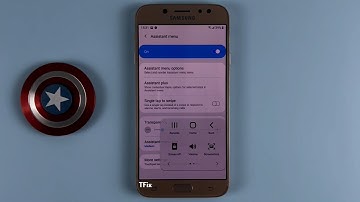 How to enable/disable Assistant Menu, virtual Home button on Samsung J7 Pro Android 9