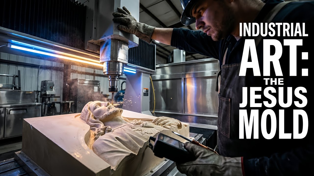 How Jesus Christ Statues Are Made ✝️ | Inside a Sculpture Factory (Full A-to-Z Process)