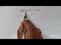 How to solve a simple quadratic equation