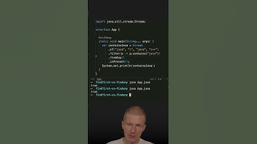 Which Method To Use When: Stream.findFirst or Stream.findAny? #java #shorts #coding #airhacks