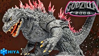 Hiya Toys GODZILLA 2000 is AWESOME! Super Articulated Godzilla Review!!!