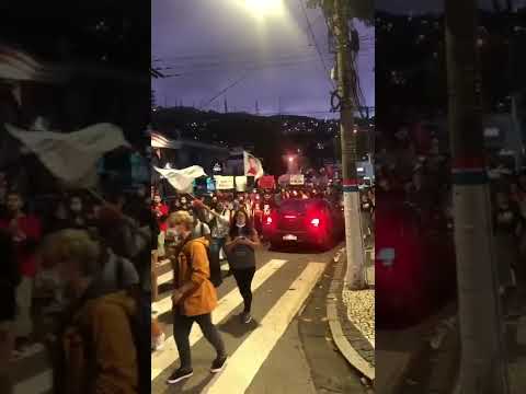 Estudantes do IFSC Florianópolis aderem a protesto nacional; mobilização no centro da Capital