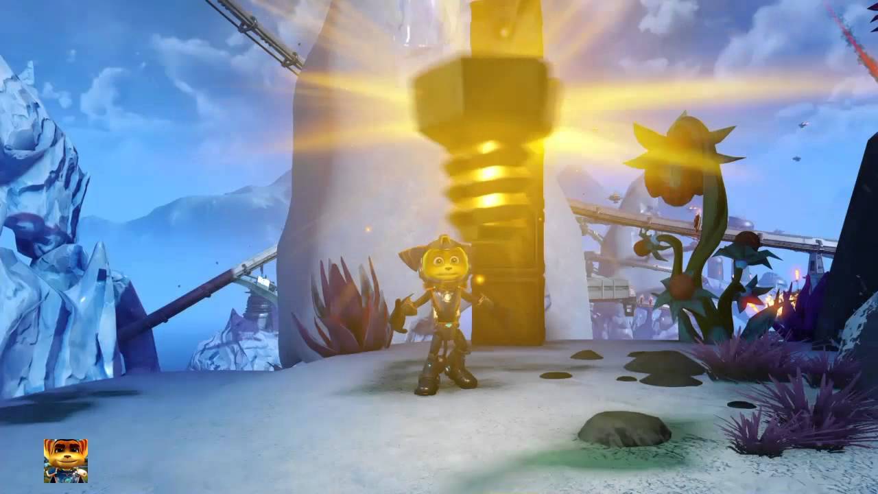 Ratchet and Clank PS4 Batalia Gold Bolt Locations - YouTube