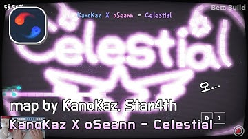 [ADOFAI custom][클리어 영상]Celestial(music by KanoKaz X oSeann)(map by KanoKaz & Star4th)
