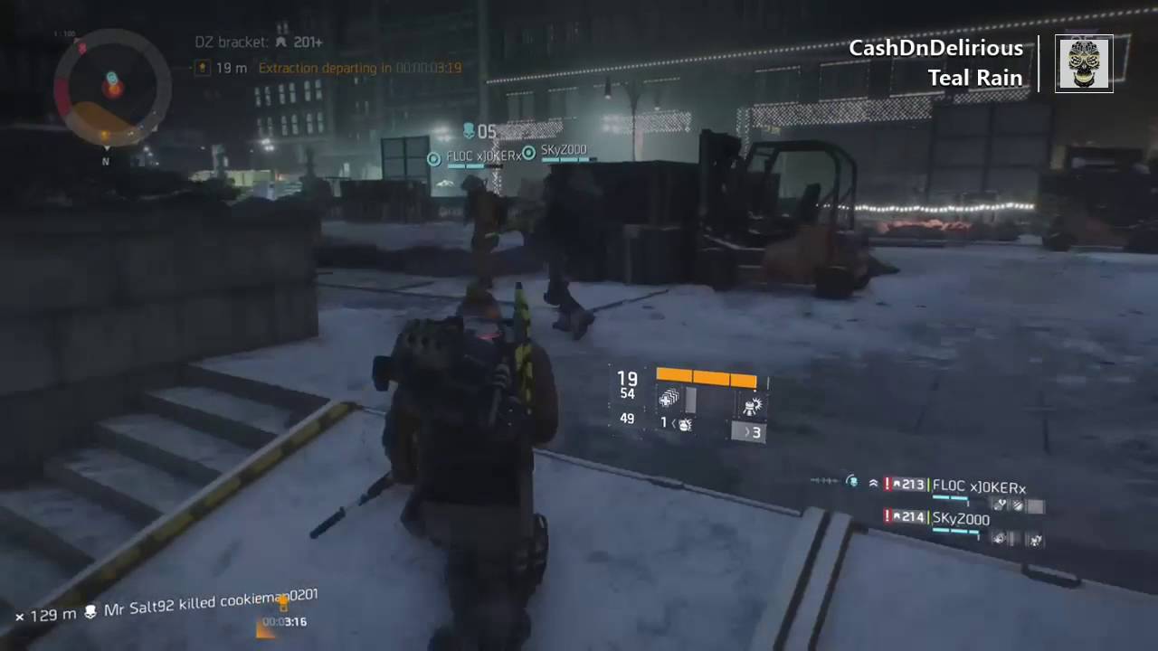 Teal Rain - Extraction Hijack - The Division