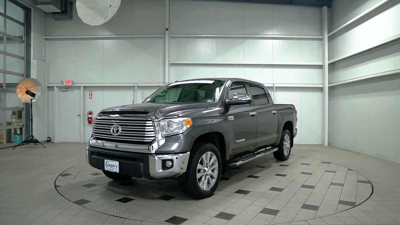 P4064A 2014 Toyota Tundra Gray - YouTube