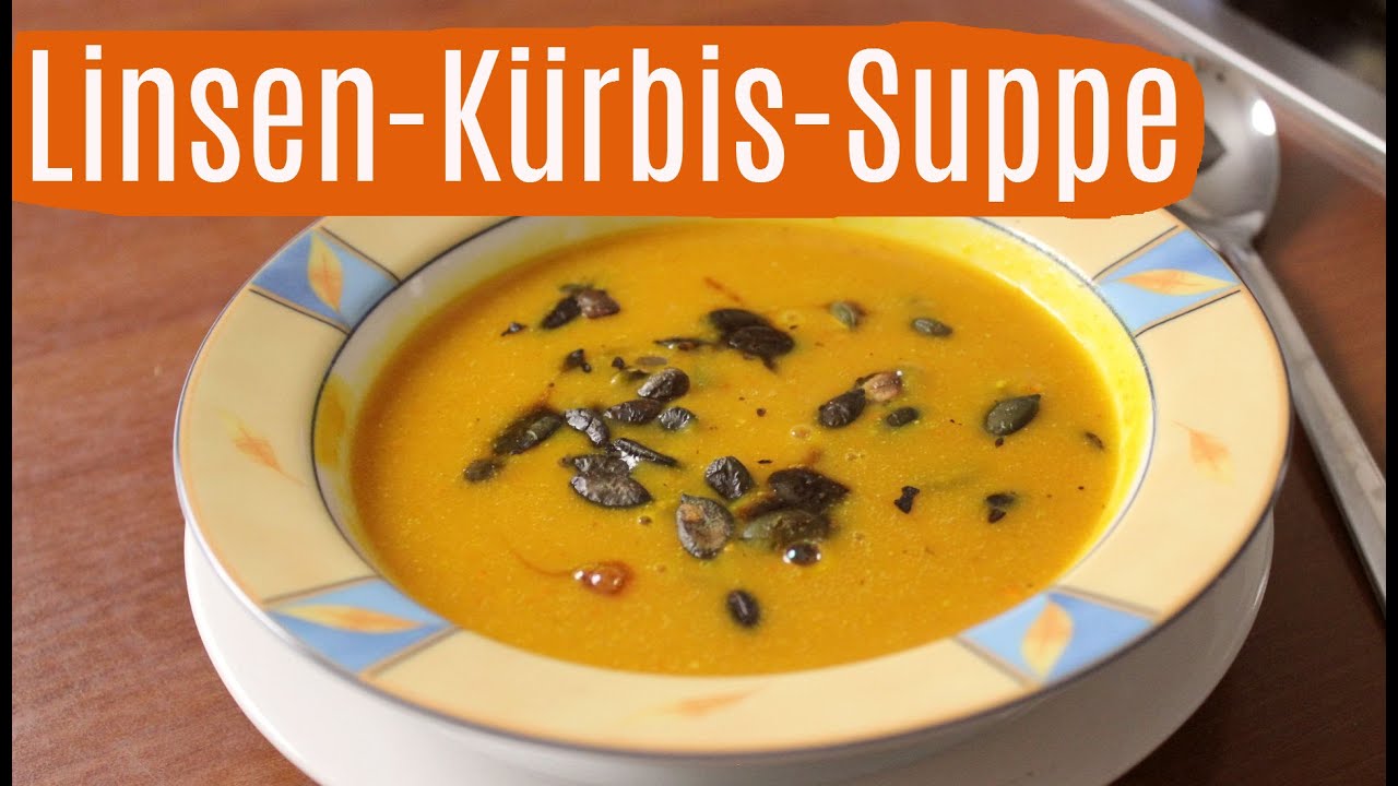 Ihr müsst Kürbissuppe mit Linsen kochen | Das Ergebnis ist so umwerfend | #canansrezepte