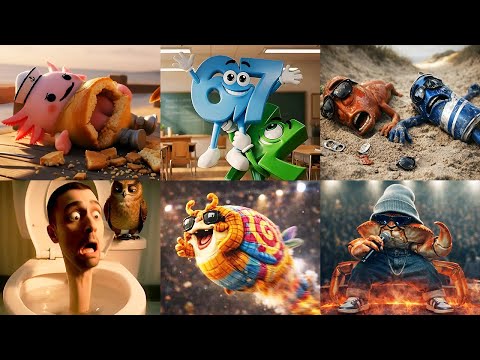 Brainrots But All DiED MEGAMIX 12 0 Official Music Video 