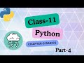 Python|Class 11|Chapter 3| Basic Programming #computerscience #kaushalacademy #programming #operator