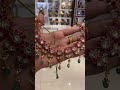 Floral Design Jadau Kundan Necklace With Beads Hangings For link comment - Pp / Link For more