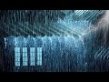 Heavy Rainstorm on Tin Roof &amp; Intense Thunder Sounds at Night | Rain Sounds for Sleep, Relax, Study