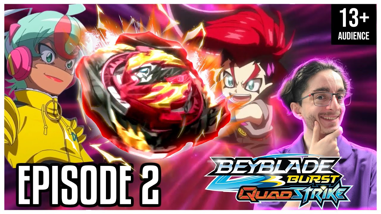 Beyblade Burst QuadStrike episode 9 reaction