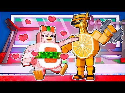 FAT And MUSCULAR FORBIDDEN LOVE In Steal A Brainrot...