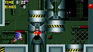 Sonic the Hedgehog  Boss Run (No Damage)  Sega Megadrive/Genesis