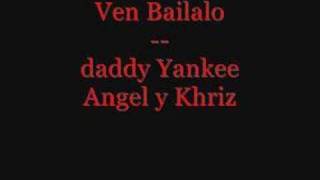 Video thumbnail of "Ven Bailalo"