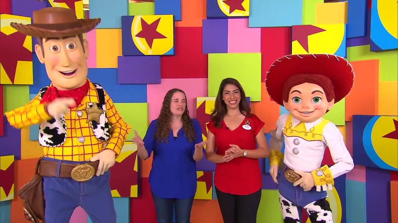 Disneyland Pixar Fest Woody Jessie