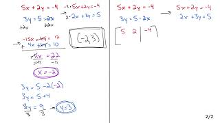 A2 1.10 - 2x2 Matrices