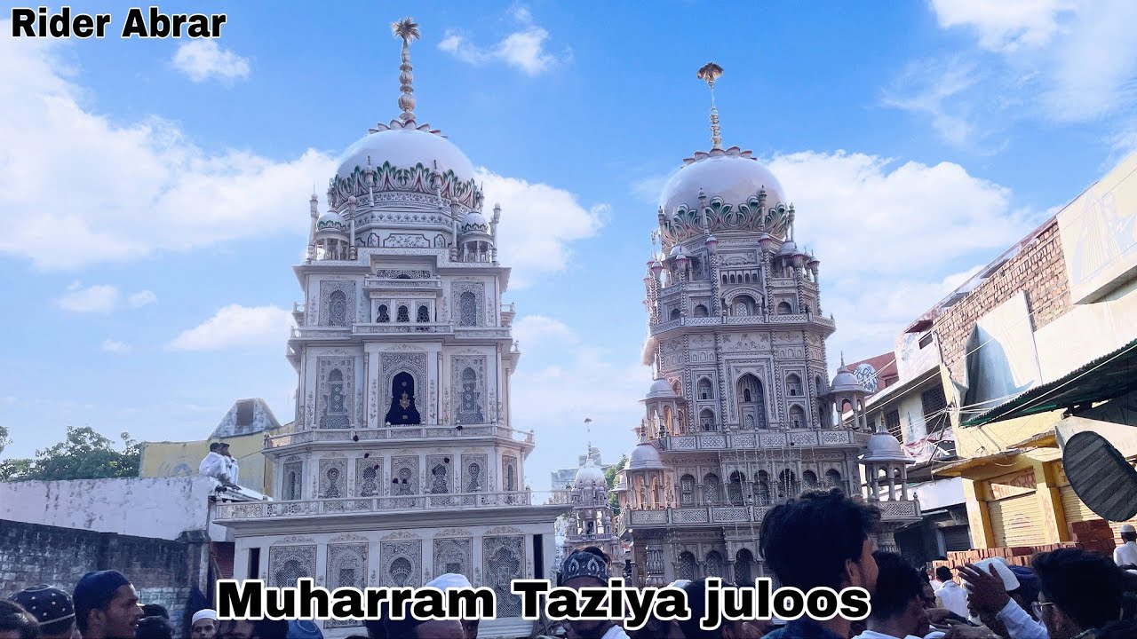 Banars - 10 Muharram juloos | Taziya | Jali & kapuri | ( Rider vlog)