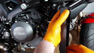 Ducati belt change on Monster 1100 EVO @home #repair #motorcycle #diy #ducati