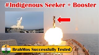 Indian Navy & DRDO successful conducted BrahMos missile test with Indigenous Seeker & Booster screenshot 3