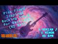 Emotional Space Rock Pink Floyd Style Backing Track for Bassists - NO BASS (A dorian / Em - 80 bpm)