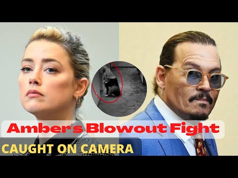 CCTV Footage Catches Amber Heards Blowout Fight with Johnny Depp Supporter #johnnydepp #latestnews 