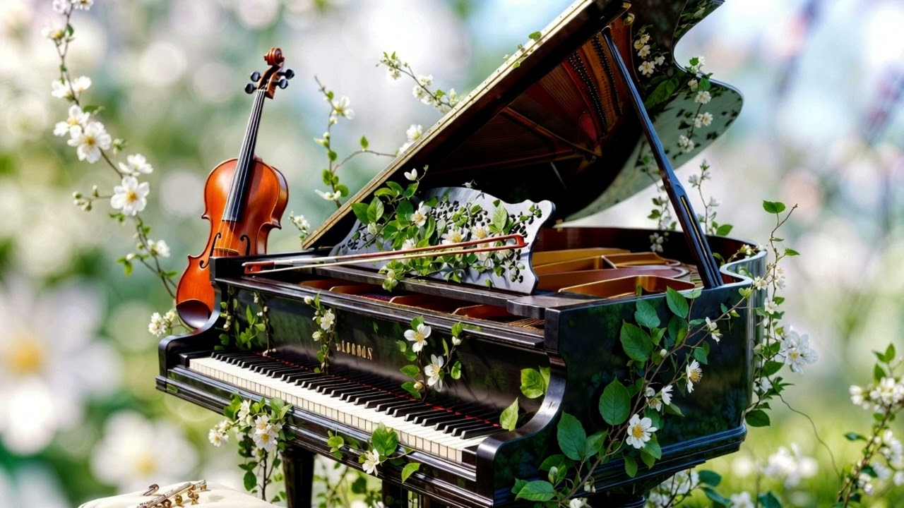 봄이 오는 시간 🌸 | Relaxing Piano for Study & Work – 봄 (나무야 음악)