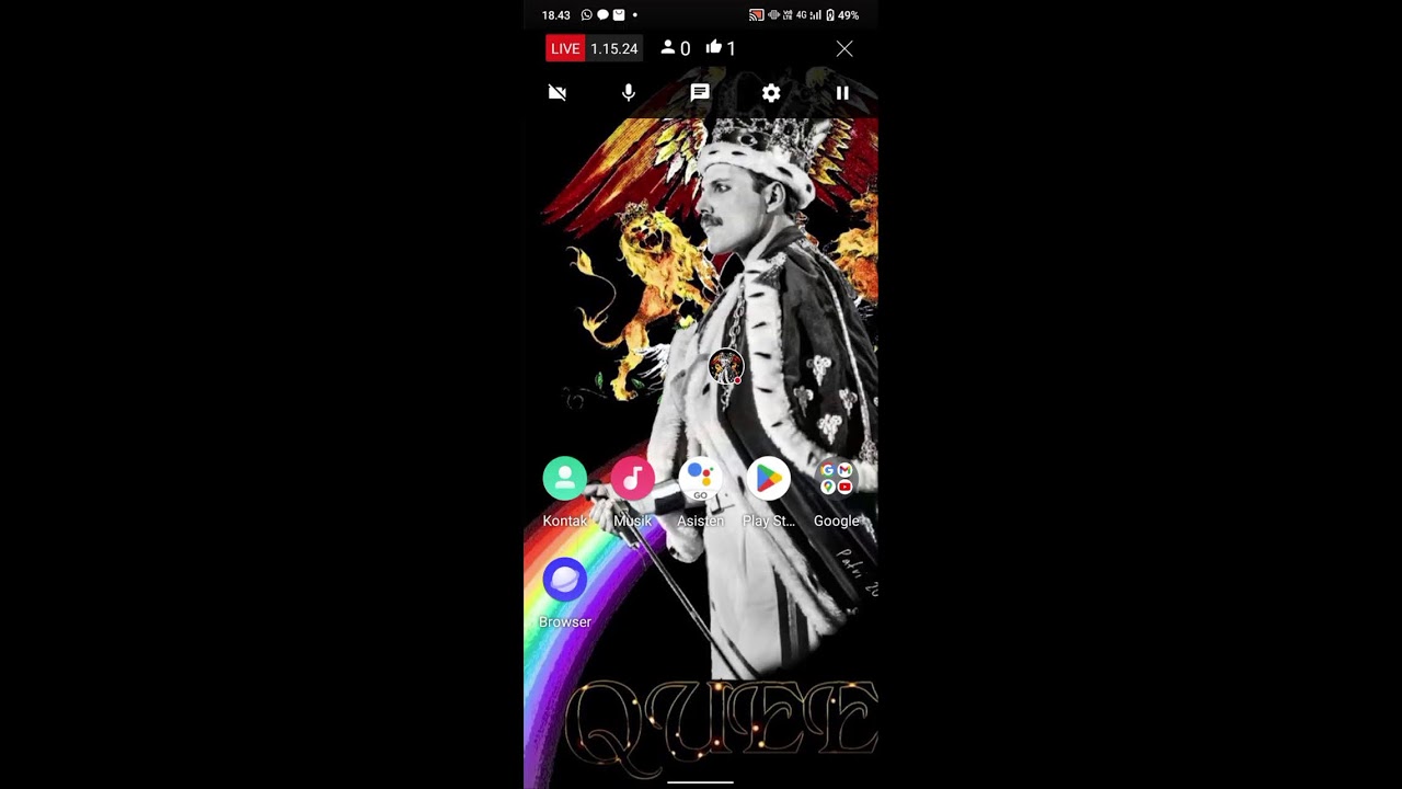 live streaming 12 jam lebih alias jam 9 pagi