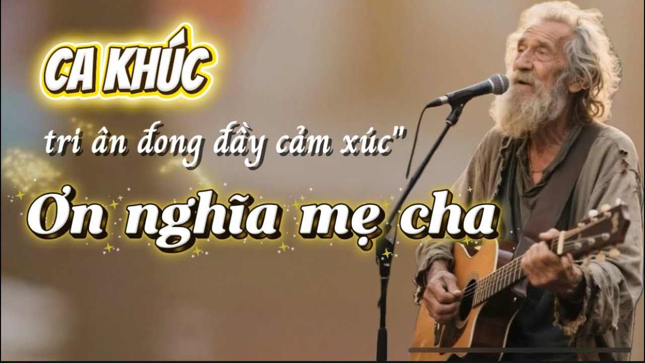 Ơn Nghĩa Mẹ Cha-Ca khúc tri ân sâu lắng về tình cha mẹ bao la”