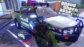 GTAV-POLICIA DE FRONTERAS TOYOTA HILUX COSTA RICA-LSPDFR#8