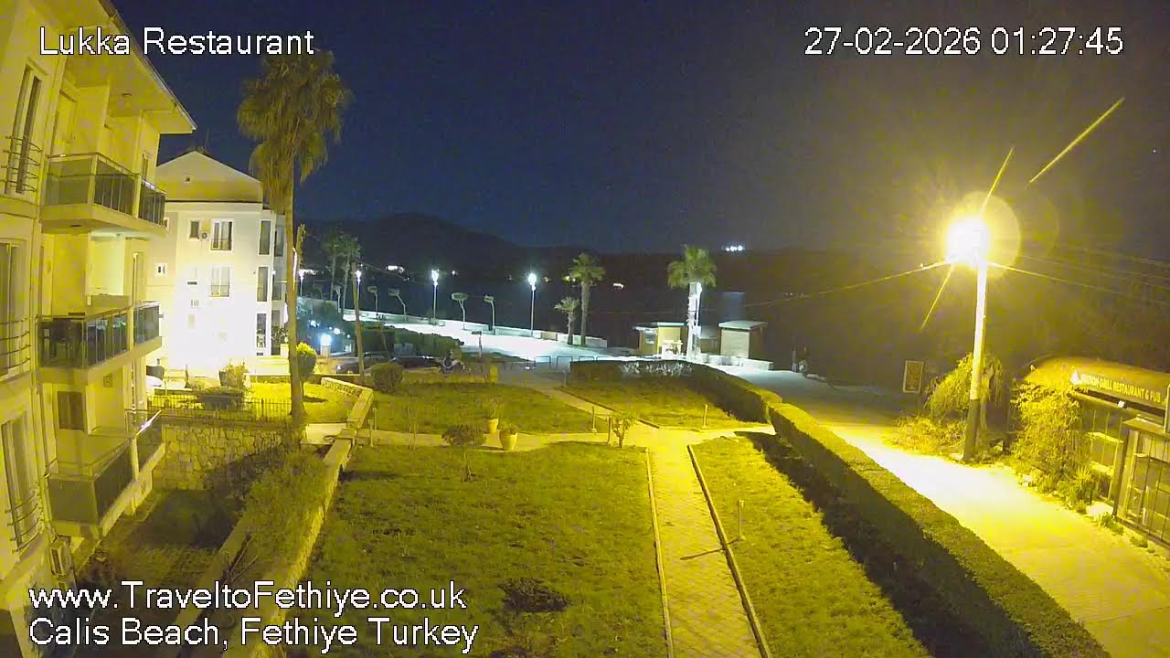 Webcam Live from Calis Beach, Fethiye Turkey | Fethiye webcam