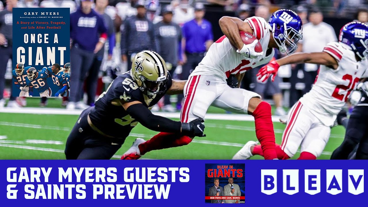 Saints Preview & Author Gary Myers joins to discuss his book Once A  Giant. 