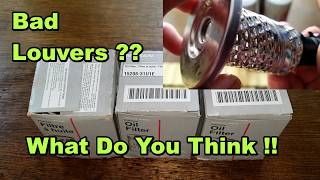Nissan 15208 31U1E Oil Filter Bad Louvers  For A Nissan Frontier