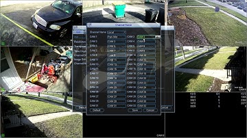 HDX by Procom   How to Change NVR Channel Names